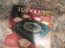 1976 Cadaco Turntable Tripoley Elite Edition Rotating Board