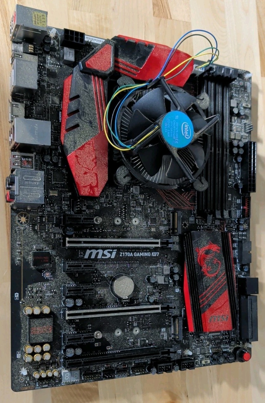 MSI Z170A Gaming M7 LGA 1151/Socket H4, Intel Motherboard UNTESTED, AS IS