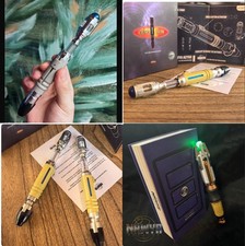 NAWYA Replica Doctor Who 9th/10th/11th/12th Metal Sonic Screwdriver LED  Sounds