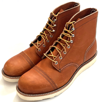 RED WING Oro Iron Ranger Cap Toe Lace Up Leather Boots 8089 Mens