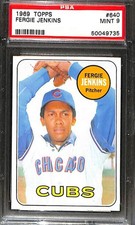 1969 Topps #640 Fergie Jenkins PSA 9 Mint 50049735 