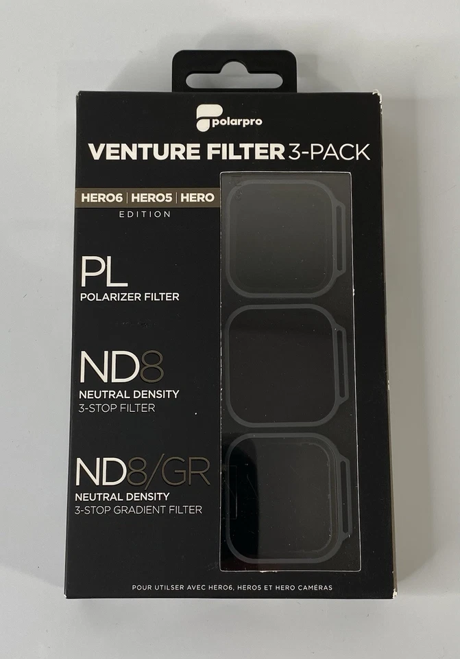Polar Pro Hero 5,6 Edition Venture Filter 3 Pack GoPro H5B-1015 - Image 2 of 4