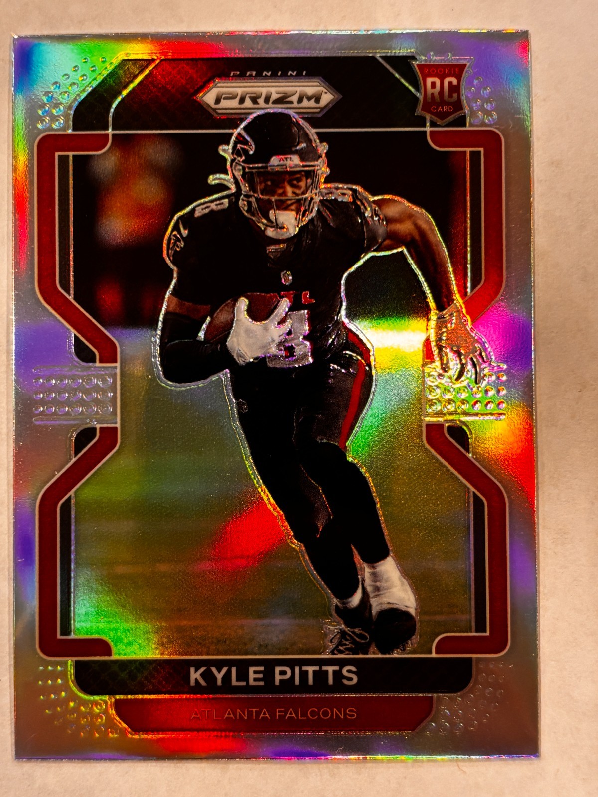 Kyle Pitts 2021 Panini Prizm #V-341 Silver Prizm Variation Falcons Rookie NM-MT