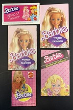 5 Vintage Barbie Catalogs By Mattel Year 1980,81,85
