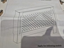 Radhsell Cross Radiator Cover - White - See Description 