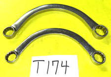 Snap-on Tools 2 Piece Sae. Half Moon Box Wrenches 916-58 58-34 Snap-on Tools 2 Piece Sae. Half Moon Box Wrenches 916-58 58-34
