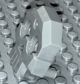 LEGO Indiana Jones: Temple Escape 7623 Gray Skull Replacement Piece