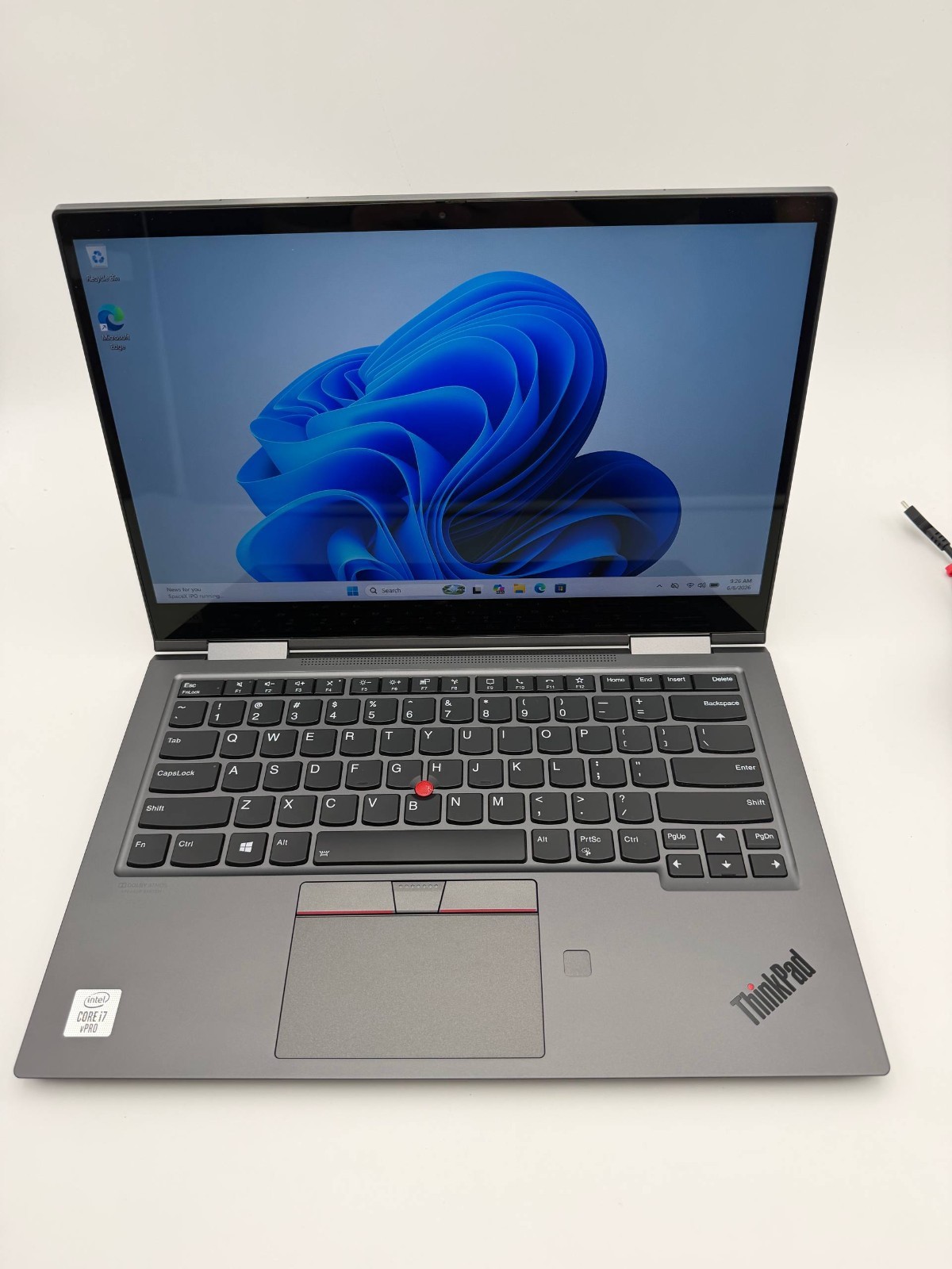 Lenovo ThinkPad X1 Yoga Gen 5, 14-Inch Laptop, with Intel Core i7 10th Gen., Windows 11 Pro