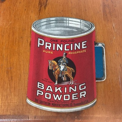 Princine Good Luck Baking Powder Can- Richmond Virginia , Factory NICE