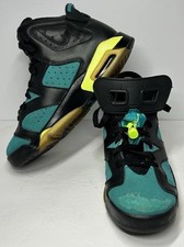 NIKE AIR JORDAN 6 RETRO GG Turbo Green Black Volt Ice Size 5Y Women s 7