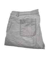 Eileen Fisher Gray Organic Cotton Ankle Pants Women  s Size XL