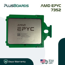 AMD EPYC 7352 24 Core SP3 155W Dell Locked 100-000000077 CPU Server Processor