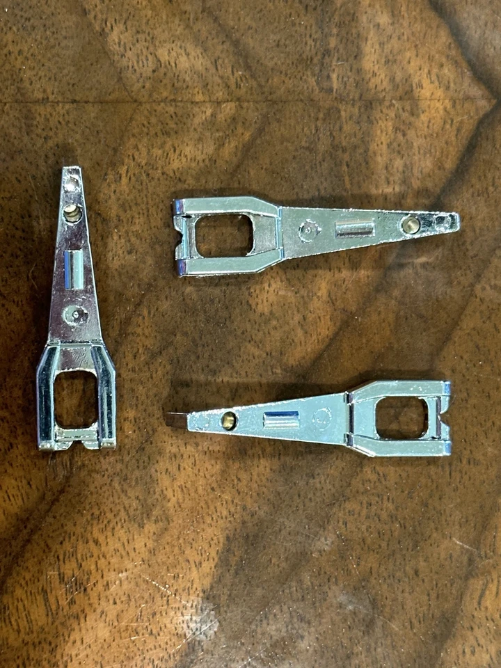 IBM Selectric II Repair Part / Parts, Margin Lever - NEW-Chrome 3ea - Image 4 of 4