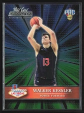 Walker Kessler 2022-23 Wild Card Alumination Las Vegas Green /60 B #MCBC-49