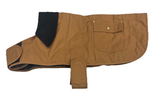 Carhartt Firm Duck Insulated DOG Chore Coat Brown X-Large - Picture 6 of 11