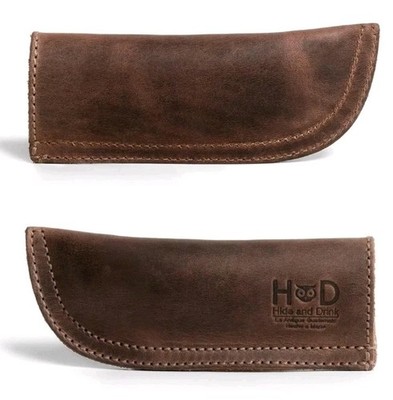 Hide & Drink, Full Grain Leather Hot Handle, Cast Iron Protector, Panhandle...