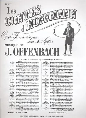 Les Contes D'Hoffmann No. 13 bis (extrait) | Jacques Offenbach | Klavierauszug
