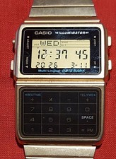 Vintage Casio DBC 6116 Data Bank Digital Watch, Working Well,  Nice Condition