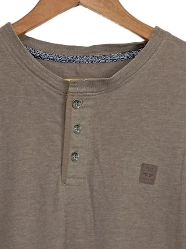 HERO Maglia Maniche Lunghe Uomo Marrone Casual Basic (IT 56, EU 52) - Foto 5 di 7