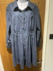 SHEIN CURVE  LADIES LOVELY FINE CORDDETAILED SHIRT  DRESS SIZE 2XL  nwot