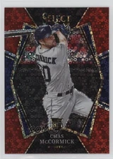 2022 Panini Select Premier Level Red Disco Prizm Chas McCormick Rookie RC 16jj