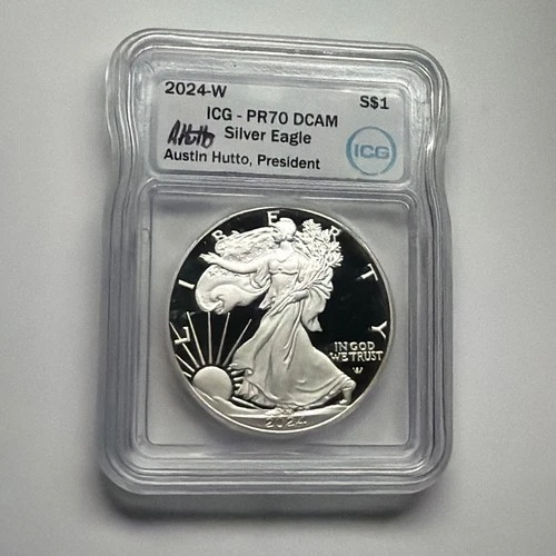 ICG 2024-W PR70DCAM American Silver Eagle Proof 🇺🇸