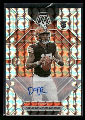 #316 Dorian Thompson-Robinson 2023 Panini Mosaic Rookie Rookie Autographs Mosaic