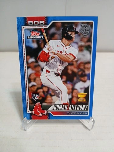 2026 TOPPS RIP NIGHT ROMAN ANTHONY-BLUE.