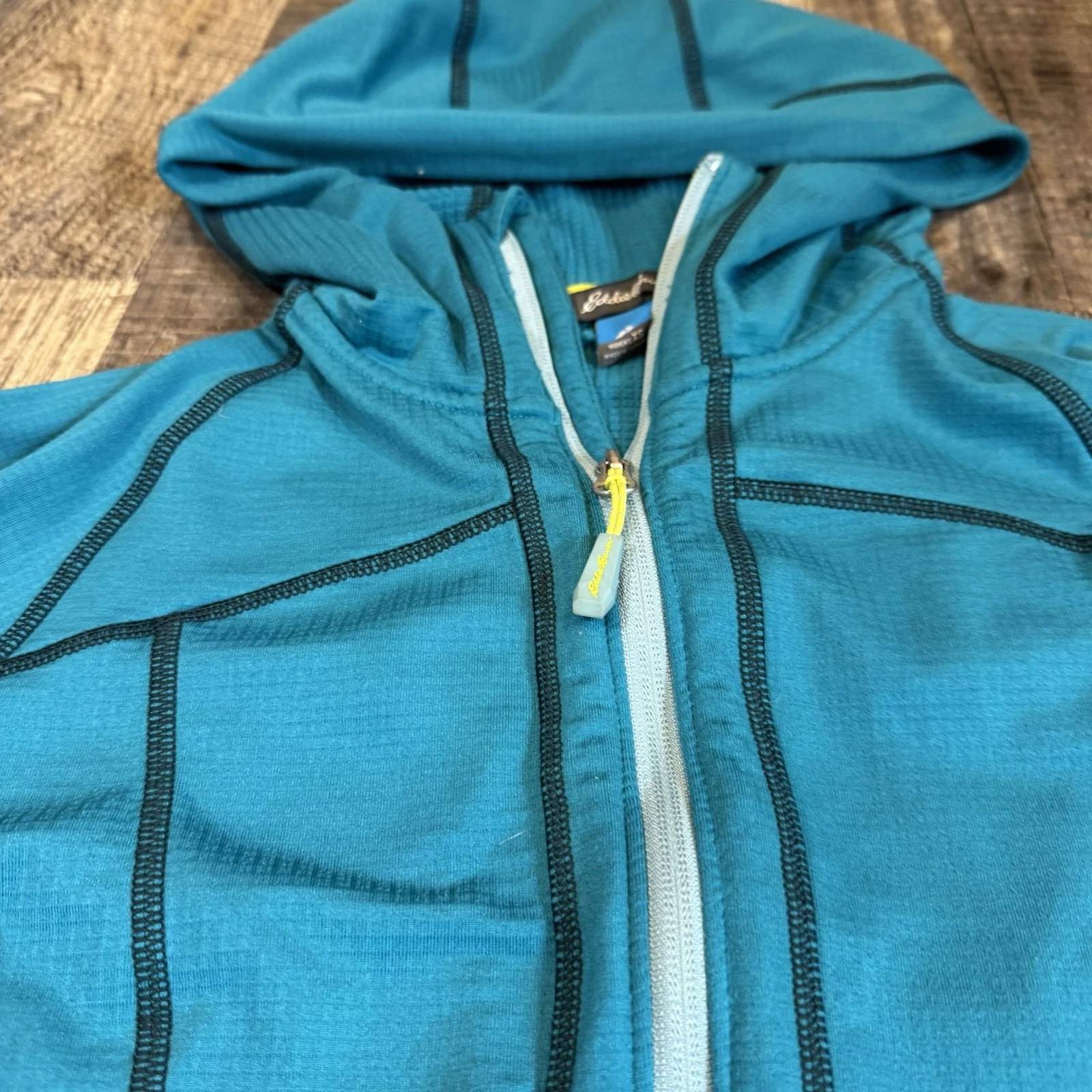 VETEMENTS Giacca donna Eddie Bauer prima salita piccola full zip felpa con cappuccio Termal