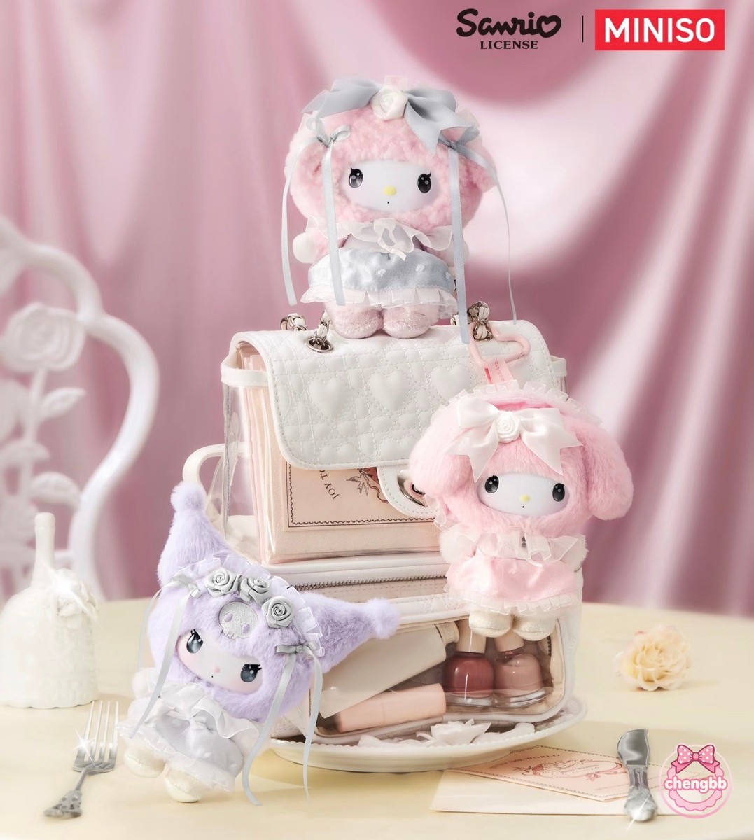 サンリオ 海外 MINISO サンリオ ローズガーデンシリーズ ぬいぐるみ