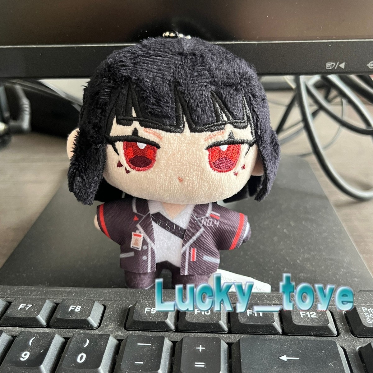 10cm Limbus Company Ryosyu Plush Toy Keychain Hanging Doll