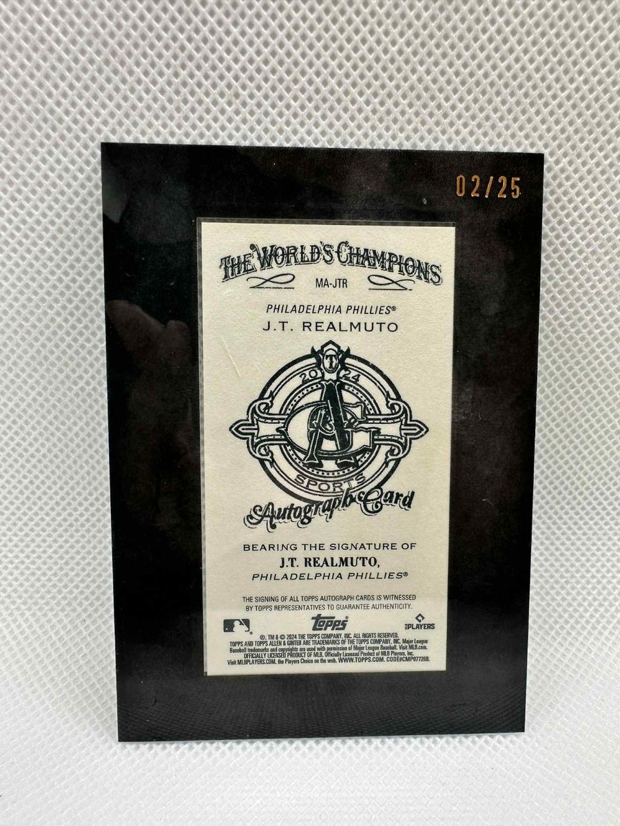 2024 Topps Allen & Ginter - Mini Baseball Autographs J.T.