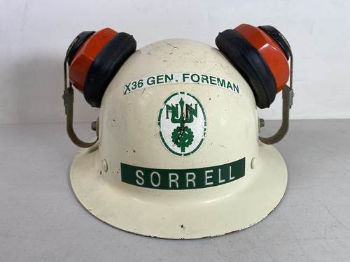 X36 Gen Foreman Newport News Shipbuilding Shipyard Skullgard Hard Hat 4F74 - 第 2/17 張圖片