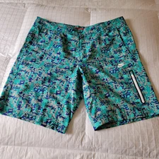 Nike Men's Boardshorts Sz. 38 Aqua 