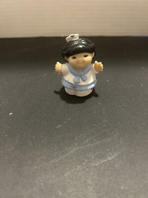 Rare 1998 Fisher Price Little People SONYA LEE ASIAN SAILOR GIRL