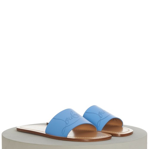 Coolraoul Slide Sandals In Greek Blue 
