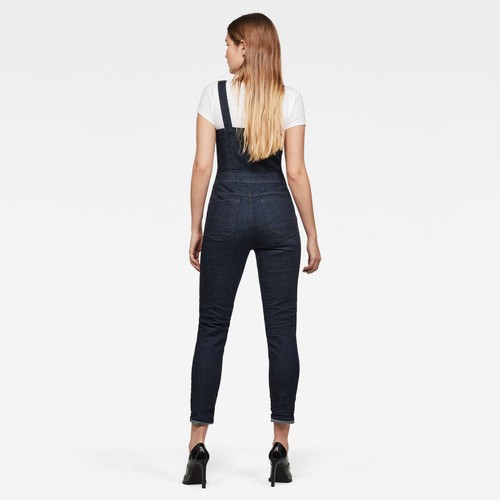 G-Star Damen Blau Denim Eyevi Slim Jumpsuit Womens 3D Raw Denim Größe: XS - Bild 3 von 5