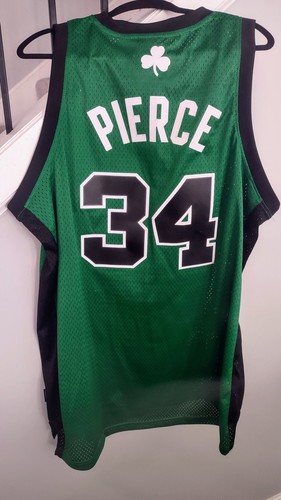 Boston Celtics Paul Pierce Authentic Adidas NBA Jersey #34 Mens XL +2 Length - Picture 2 of 3