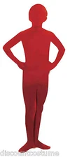 I'M INVISIBLE RED SKIN SUIT CHILD HALLOWEEN COSTUME SIZE LARGE (12-14)