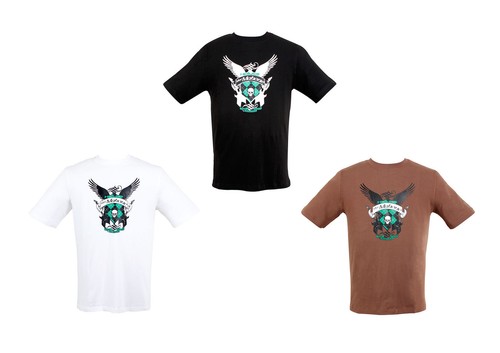 Camiseta deportiva Macmahone calavera para hombre talla L - Imagen 8 de 8