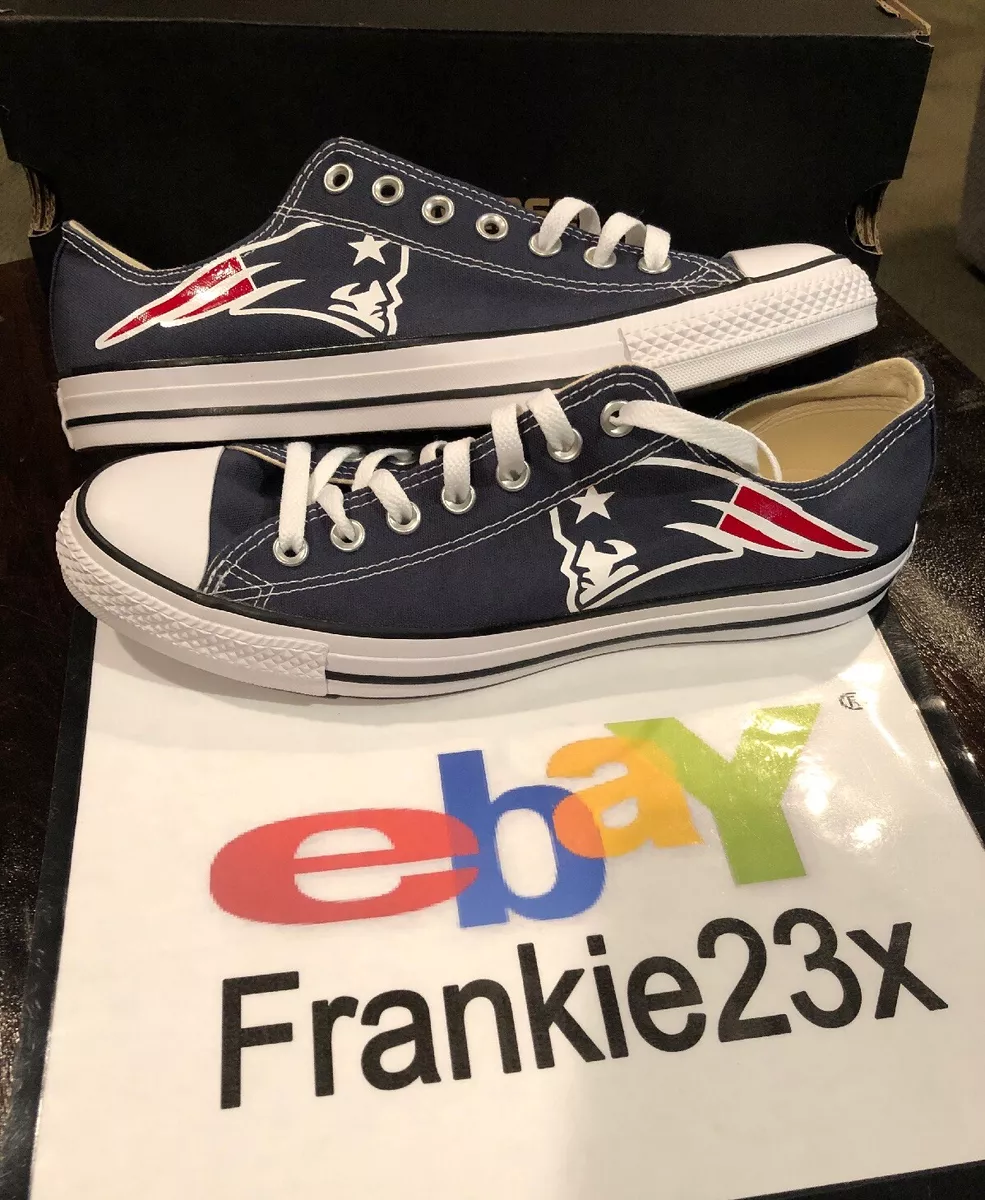 Patriots clearance converse sneakers