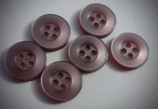 1/2" 4-Hole Grape Dress Shirt Buttons