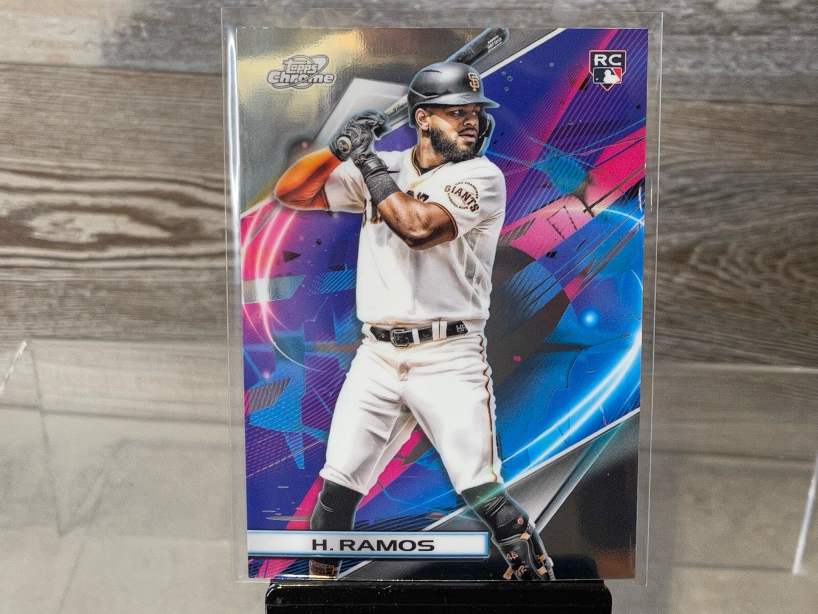 2022 TOPPS CHROME COSMIC HELIOT RAMOS ROOKIE CARD GIANTS #120