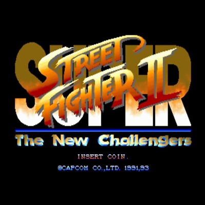 Used Super Street Fighter II -The New Challengers Arcade Game Cartridge CPS-2