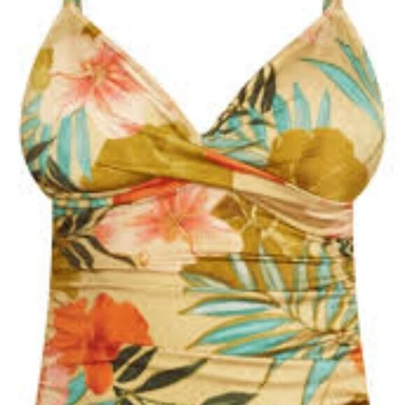 Lauren Ralph Lauren Swimsuit Tankini Top Size8 and Hipster Bikini Bottoms Size16 - Image 2 of 4