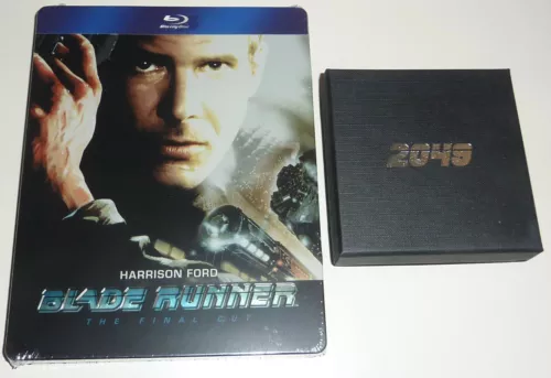 BLADE RUNNER BLU-RAY STEELBOOK + UNICORN NEU OVP SEALED COLLECTOR'S EDITION RARE