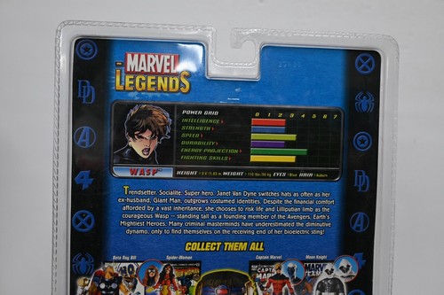Marvel Legends Wasp Modok Series Toybiz 2006 SELLADO RETIRADO NUEVO EN CAJA CÓMIC ML24 - Imagen 9 de 11