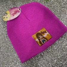 Bratz Pink Winter Beanie Hat Cap One Size NEW NWOT
