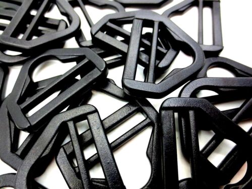 Clip Holder Triangle Black Fits 1" 25mm Wide Webbing Strap Durable Free Shipping - Picture 5 of 12