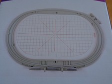 Large Oval Embroidery Hoop 145mm X 255mm Bernina Artista 185 200 630 640 730 830
